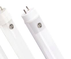 GE LED T8 Tube 8W 600mm 2ft, 3000K Warm White, G13, 100-240V, Fluorescent Replacement