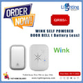 Wink Self Powered Door Bell, Battery-Less Wireless Chime