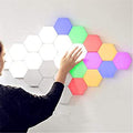 Nano Modular WiFi LED Leaf Light, 9 Pieces, App-Controlled RGB Wall Panels