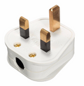 13 Amp Fused Plug Top, 3-Pin Rewireable Mains Plug