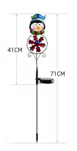 Wink Solar Iron Christmas Light
