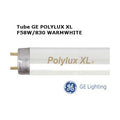 GE Polylux XL T8 Fluorescent Tube 58W 5ft (1500mm), 3000K warm white, G13