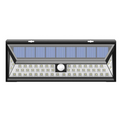Vettam 54 LED Solar Motion Sensor Wall Light, White