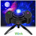 Wink Star Projector Moon and Galaxy Night Light (LSL14), Starry Sky Projection