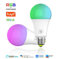Wink WiFi Smart LED Bulb A60 9W E27, RGB + White, 220V, App and Voice Control