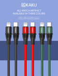 Wink KSC-495 PD Fast Charging Data Cable (Type-C to Lightning)