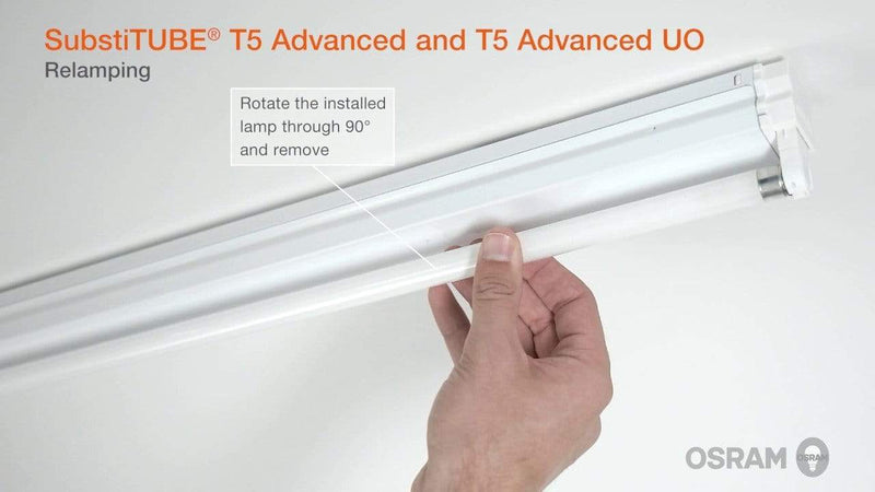 OSRAM T5 Fluorescent Tube 54W 865, 6500K Cool Daylight, 5ft