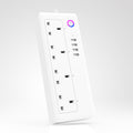 Wink XS-A25 WiFi Smart Power Strip with Timer, 4 Ports, Flame-Retardant White