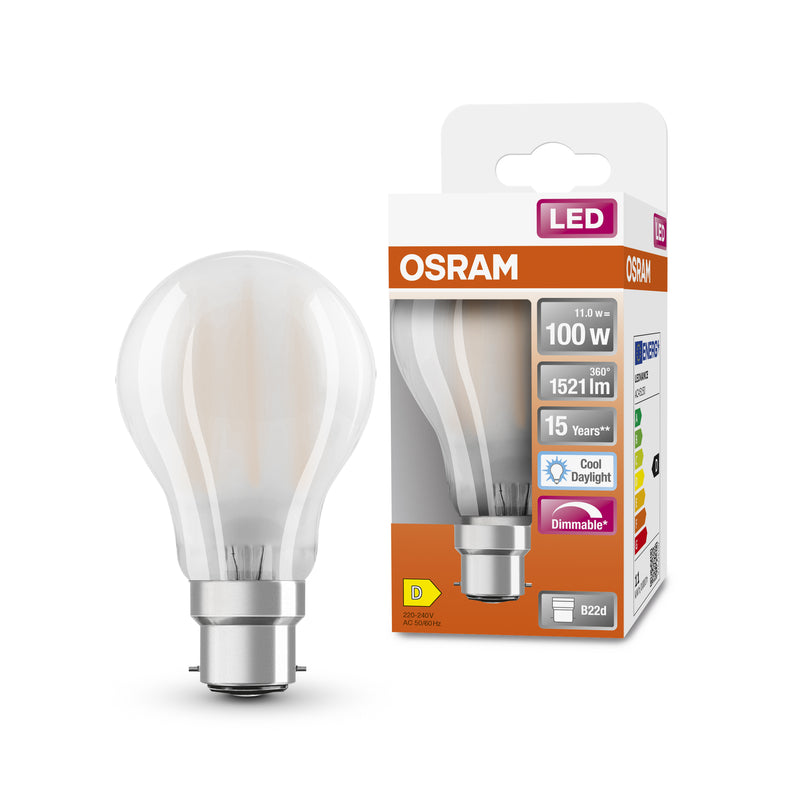 OSRAM LEDVANCE LED Classic A60 7W E27, 6500K Daylight, Energy-Saving