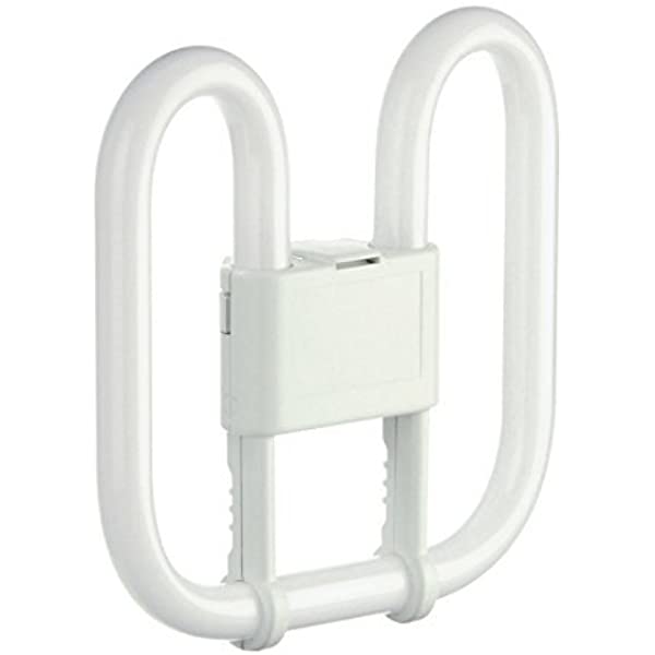 GE BRIO 28W 2D Bulkhead Fitting IP54, White, Complete Amenity Light