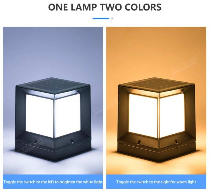 Vettam 3W Solar LED Garden Light 6000K