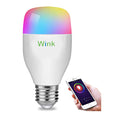 Wink WiFi Smart LED Bulb LE12 9W E27, App and Voice Control, 2.4GHz WiFi