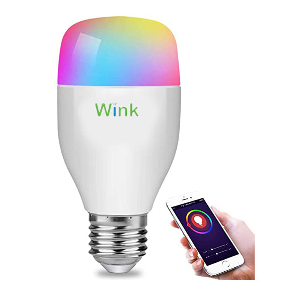 Wink WiFi Smart LED Bulb LE12 9W E27, App and Voice Control, 2.4GHz WiFi