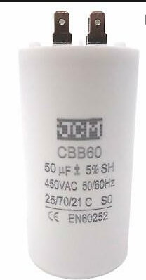 Giax Capacitor BB24S 50uF 250V, PFC Run Capacitor