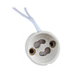 VS GU10 Lamp Holder, Ceramic Socket for GU10 mains-voltage spotlight lamps