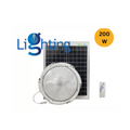 Vettam Solar LED Ceiling Light 200W, Wireless Indoor and Outdoor Solar Light