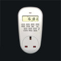 Wink Weekly Digital Timer GET02A-UK, Programmable Plug-In Socket Timer