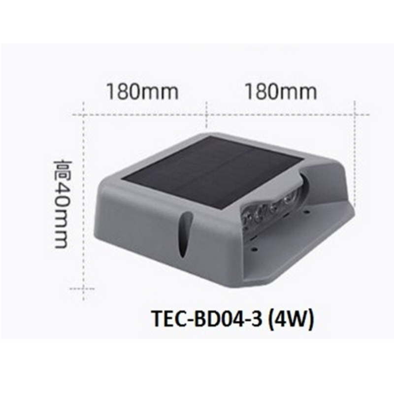 Vettam Solar Ground Stairs Step Square Light