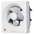 KDK 8 inch Square Wall Exhaust Fan 341 CFM PVC 20AUHT