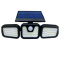 Vettam Solar Motion Sensor Light, 3 Adjustable Heads, 15W, 81 LEDs, Wide Coverage