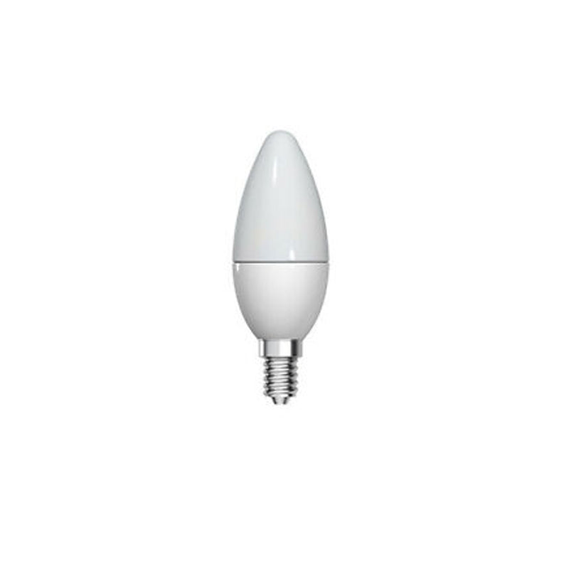 GE LED Candle Bulb 4W E14, Warm White, Frosted, 240V, Decorative Candle