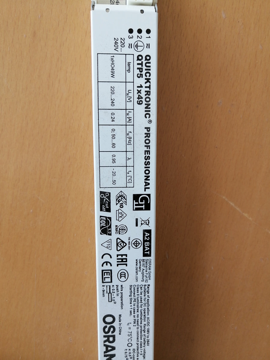 Osram QUICKTRONIC Professional QTP5 1x49W Electronic Ballast