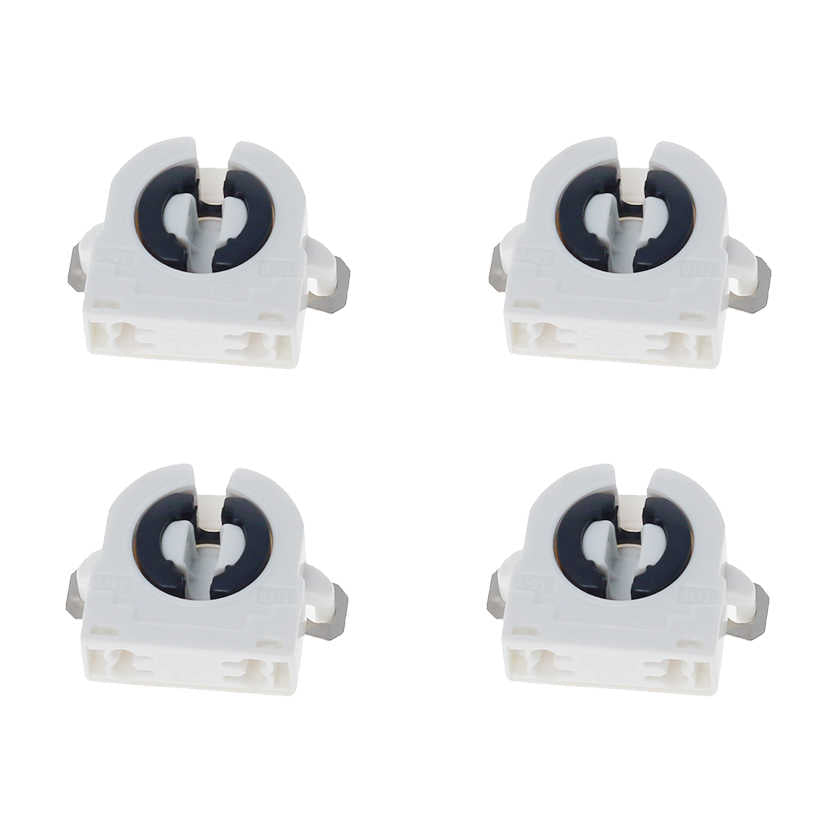 GgLED T8 Tube Holder, G13 Tombstone Holder for Fluorescent and LED Tubes