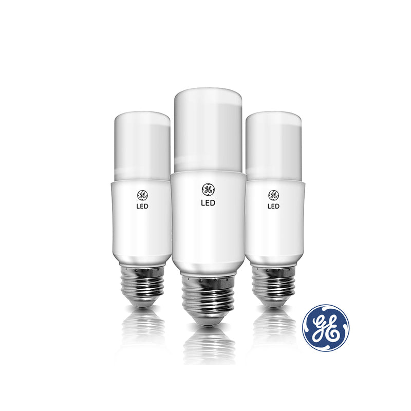GE LED Bright Stik 10W E27, 6500K daylight, 220-240V, Slim Energy-Saving Bulb