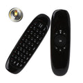 Wink 2.4G Wireless Air Mouse with Voice, Black Smart TV Remote