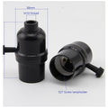 E27 Bakelite Lamp Holder Socket, Screw Bulb Socket