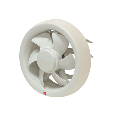 KDK 8 inch Round Wall Exhaust Fan 224 CFM with Auto Shutter 20WUD