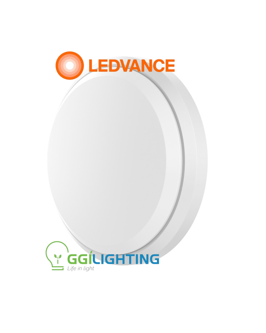 LEDVANCE LED ECO Bulkhead 20W Round, Daylight, 1800lm, IP65, 120 Degree