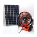 Vettam Solar Fan, Portable Solar-Powered Cooling Fan for Outdoors