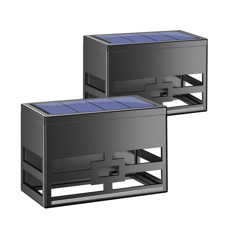 Vettam Solar LED Wall Light, Automatic Outdoor Wall Light, No Wiring