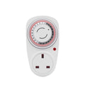 Wink GMT03A-UK 24 Hour Mechanical Timer, Plug-In Socket Timer Switch
