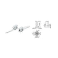 VS G8.5 Ceramic Lamp Holder with 300mm Wire, for Gas-Discharge Lamps