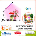 Glint LED Table Grow Light 1 Head (2 Pcs)
