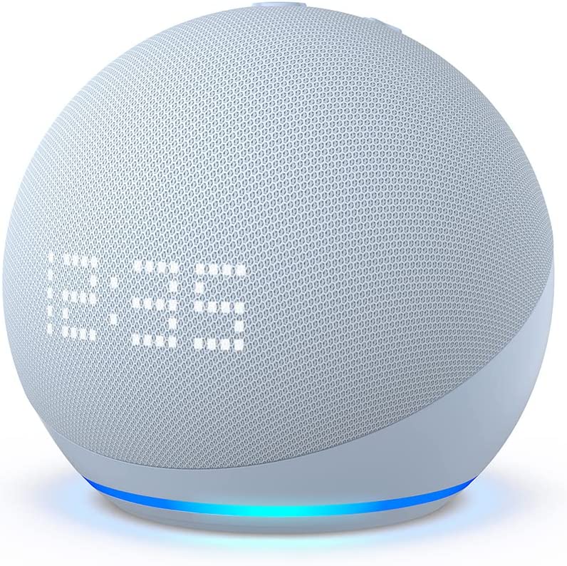 Amazon Echo Dot 5th Gen with Clock