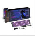 Wink Smart Car Interior Strip Lights, App-Controlled RGB Ambient Car Lighting Kit