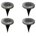 Vettam Solar Ground Light, 3W Waterproof, Warm White or RGB, Recessed Deck Light