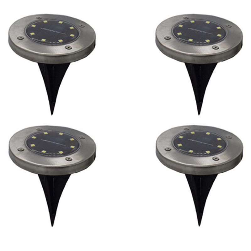 Vettam Solar Ground Light, 3W Waterproof, Warm White or RGB, Recessed Deck Light