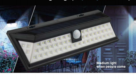 Solar Motion Sensor Light B72304