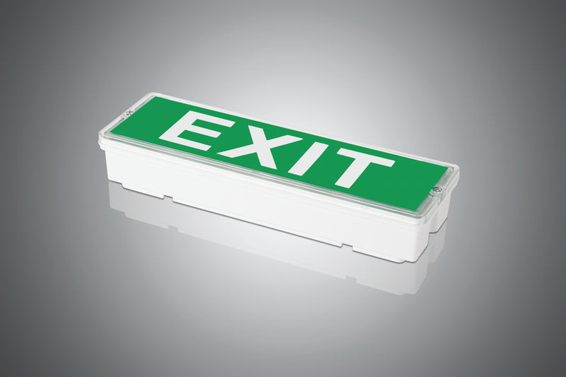 BESA Somon LED Exit Sign, English and Arabic BYPL06