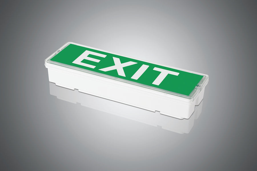 BESA Somon LED Exit Sign, English and Arabic BYPL06
