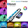Wink RGB LED Strip with Bluetooth Controller, App-Controlled Colour Strip
