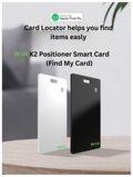 Wink K2 Positioner Smart Card, Slim Find-My-Card Item Tracker