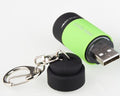 Chink Mini Torch USB LED Flashlight, Rechargeable Pocket Torch