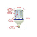 LED Big Corn Lamp 80W E40, High-Output 360 Degree, for Factory and Warehouse High Bay