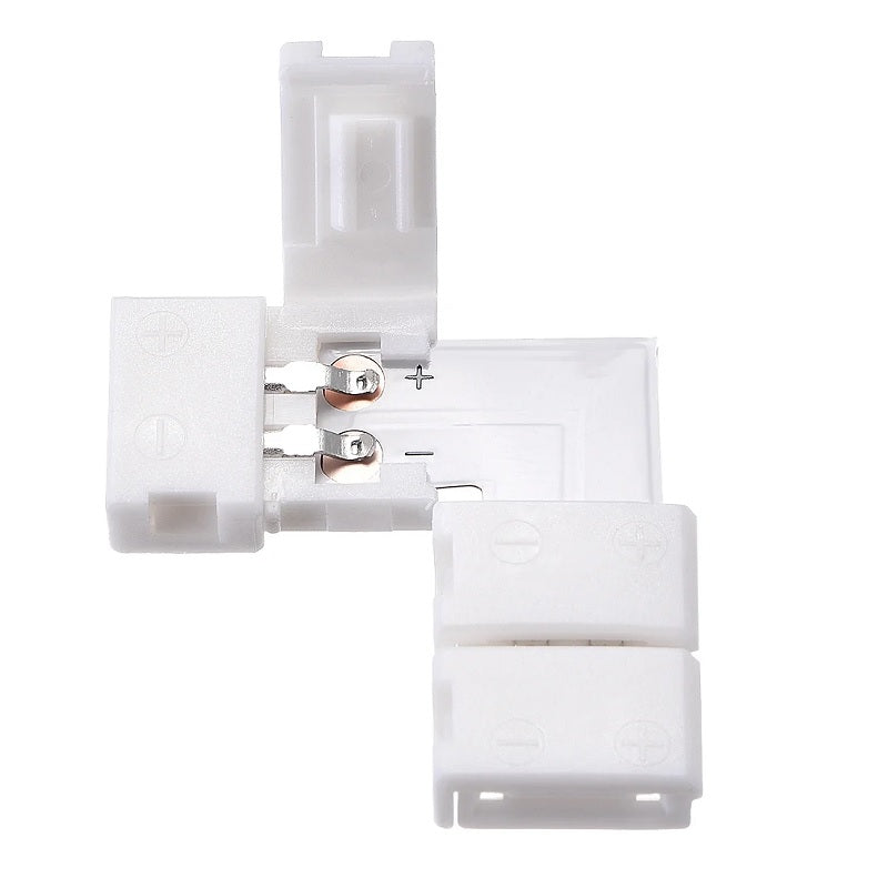Wink Straight Connector 2-Pin 8mm for RGB LED Strip, Solderless Joiner