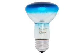 GE R63 Coloured Reflector Lamp 40W E27, Blue, Decorative Spot